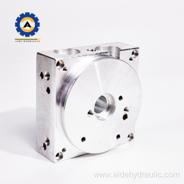 Hydraulic valve block oil circuit block